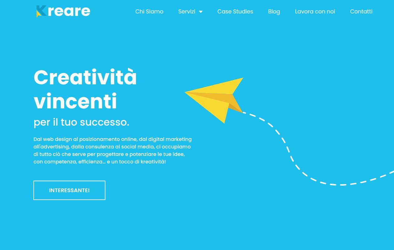Kreare: infrastruttura Google Cloud e assistenza sistemistica per un'agenzia web
